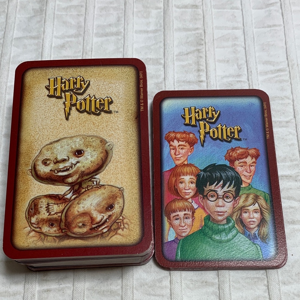 Harry Potter Gnome Toss Card Game by Mattel - Cards Only
